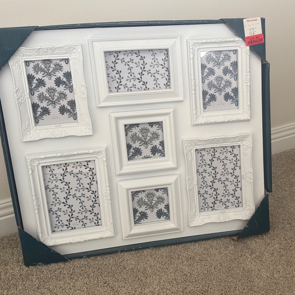 White Multi-Photo Frame Collage - Picture 1 of 6
